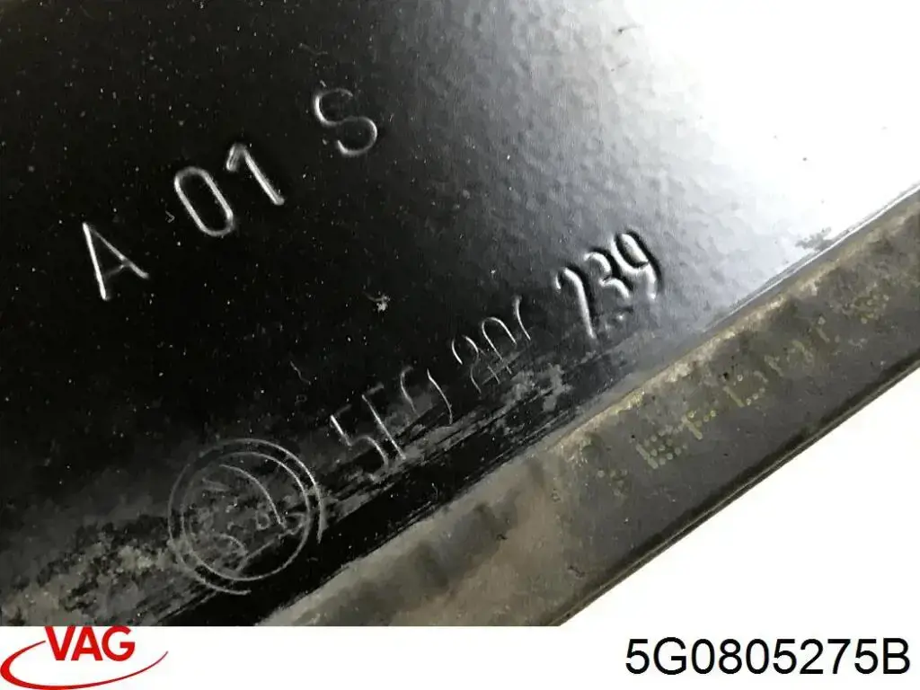 Deflector de aire superior del radiador 5G0805275B VAG
