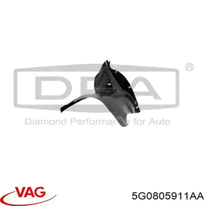 Comprar 5G0805911AA VAG Guardalodos delantero izquierdo