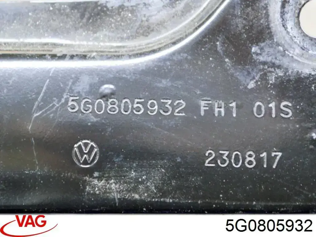 Soporte de panel frontal derecho VAG 5G0805932 precio, desde 20,29 EUR