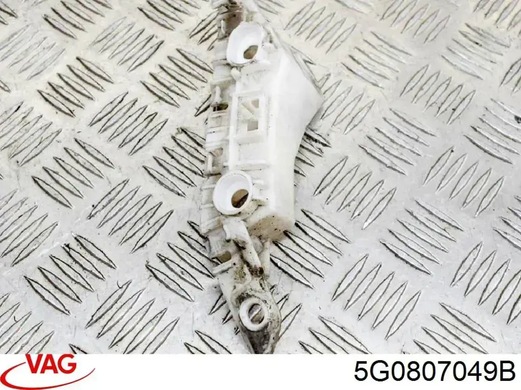Soporte de paragolpes delantero exterior izquierdo VAG 5G0807049B