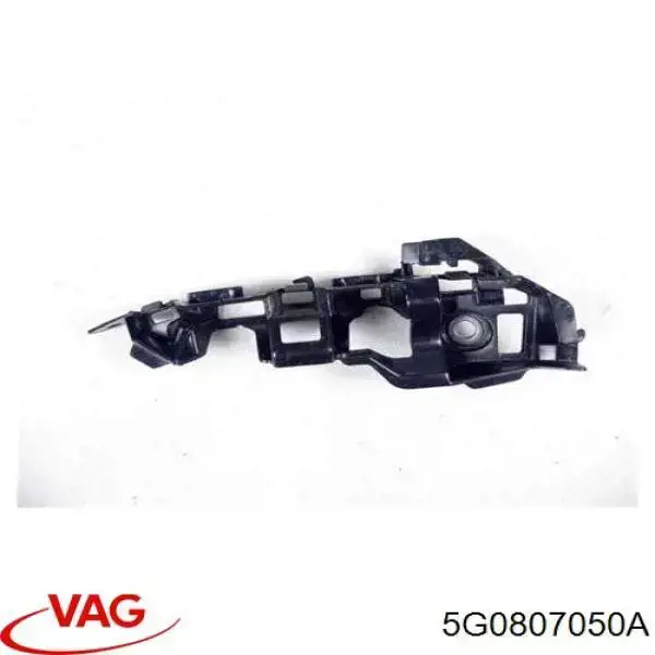 Soporte exterior derecho del parachoques delantero 5G0807050A VAG