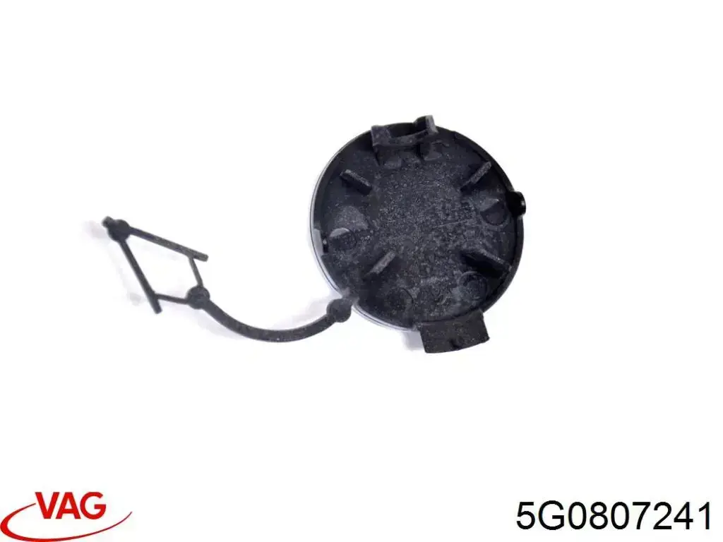 Tapa del enganche de remolcado delantera 5G0807241 VAG