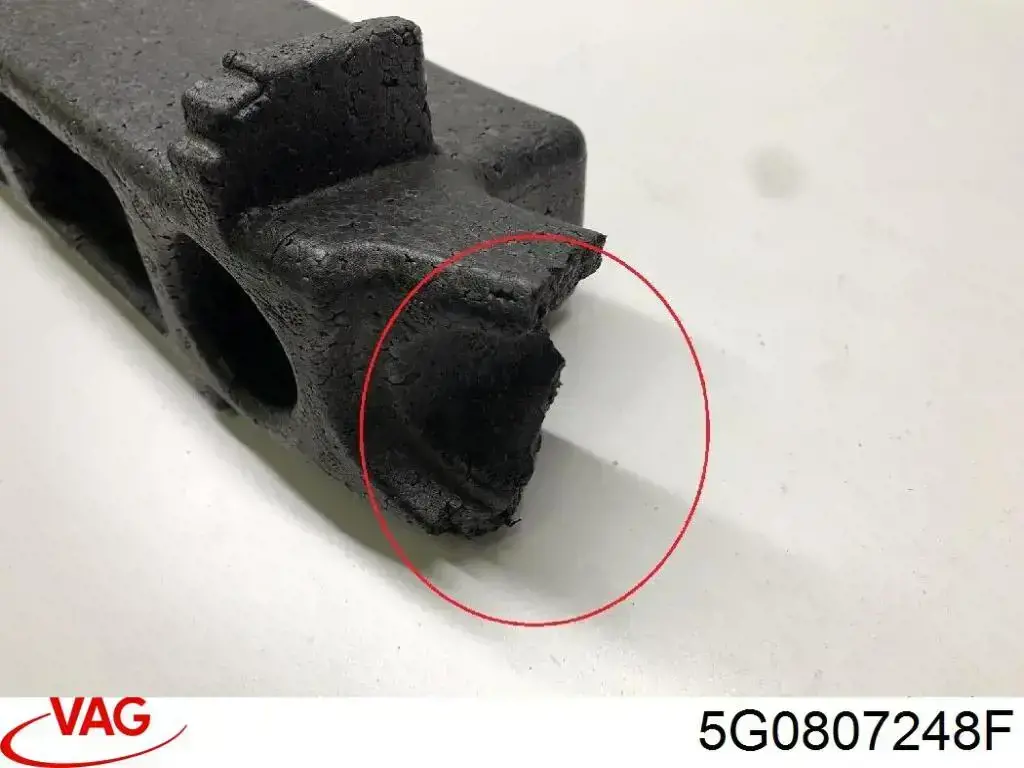 Absorbedor del parachoques delantero VAG 5G0807248F precio, desde 81,44 EUR
