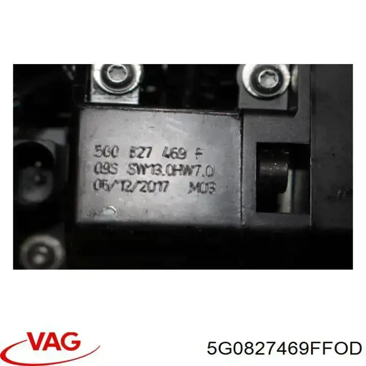 5G0827469F VAG Tirador de maletero exterior