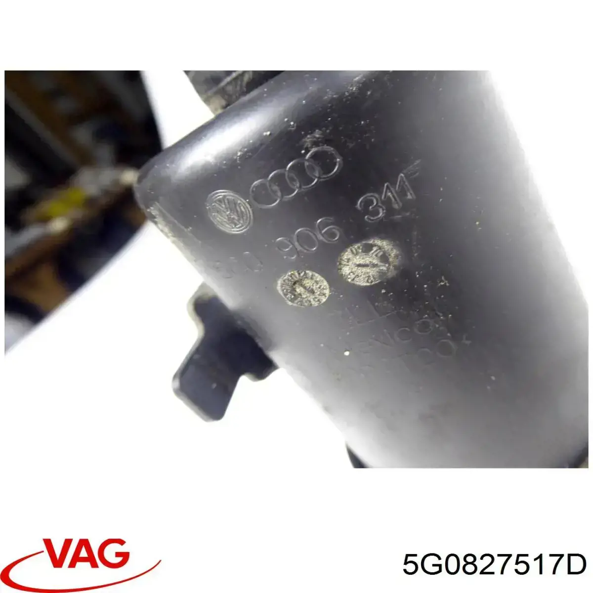 Pieza de cierre de la cerradura del portón trasero VAG 5G0827517D