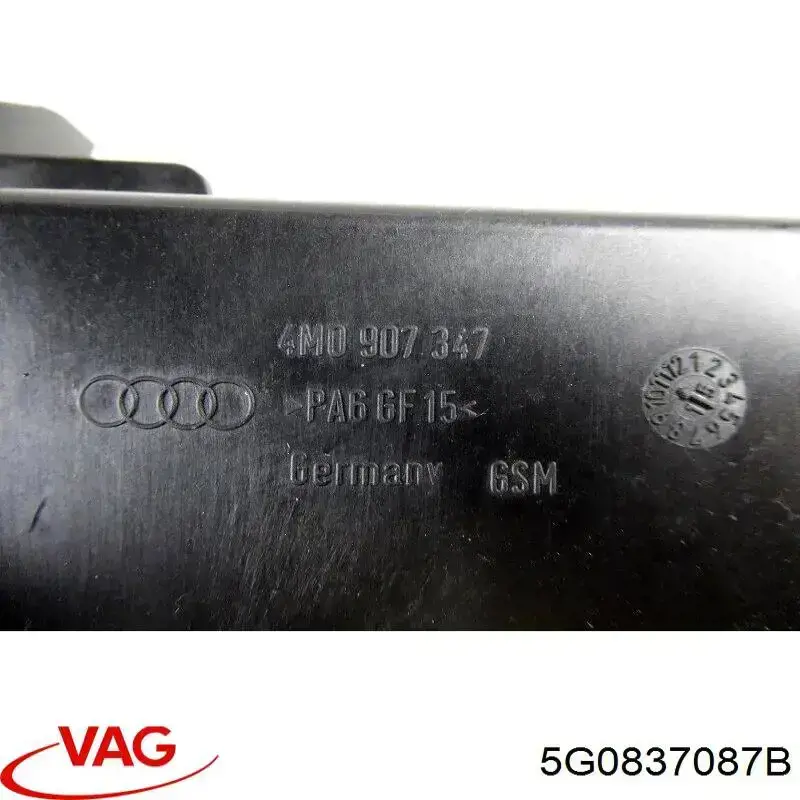 5G0837087B VAG Excéntrico de bombín de cerradura de puerta