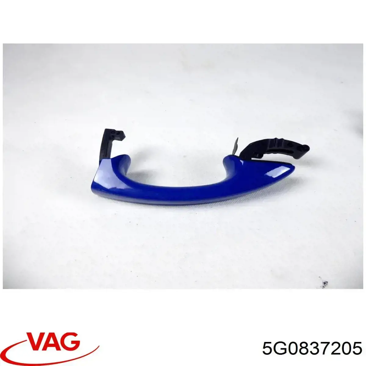 Soporte de manija exterior de puertas izquierdas 5G0837205 VAG