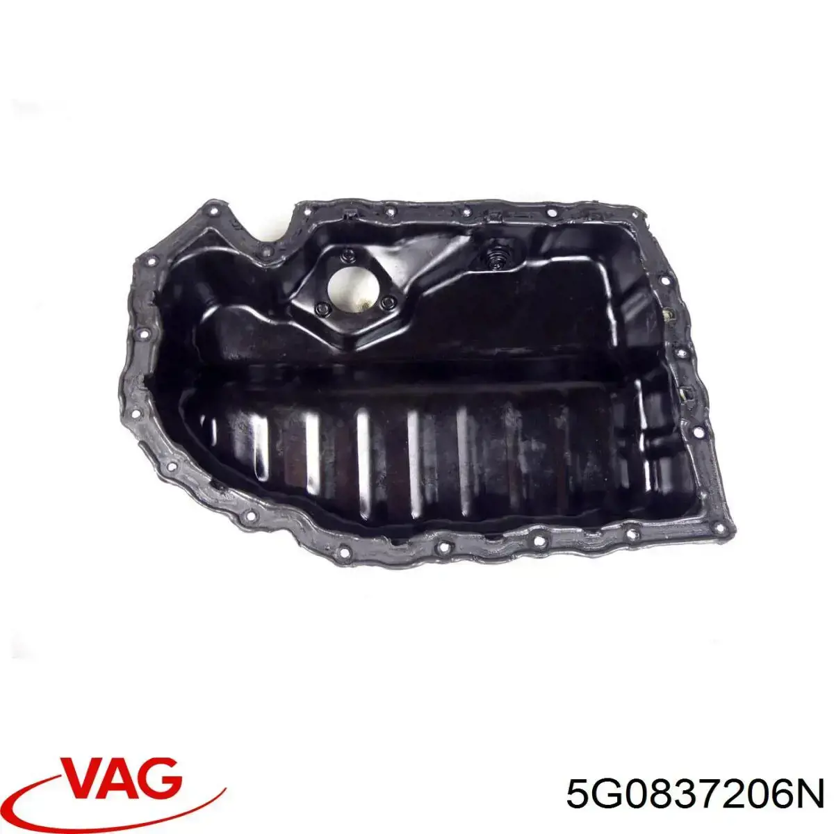 Manija exterior derecha de puerta trasera VAG 5G0837206N