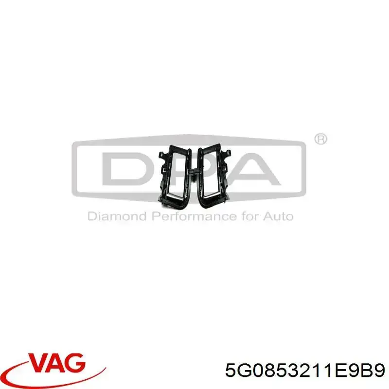 Tapa de rejilla de faro antiniebla delantero izquierdo VAG 5G0853211E precio, desde 8,64 EUR