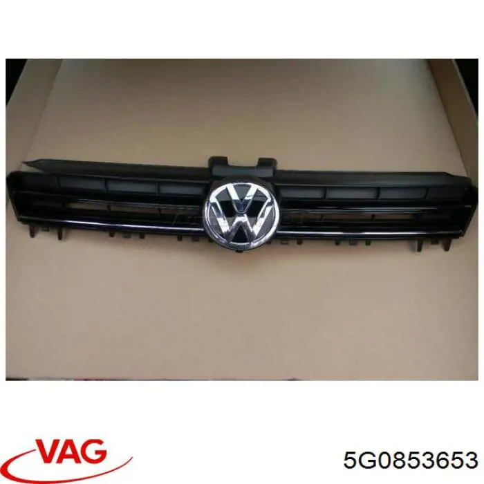 Rejilla delantera VAG 5G0853653 precio, desde 124,87 EUR