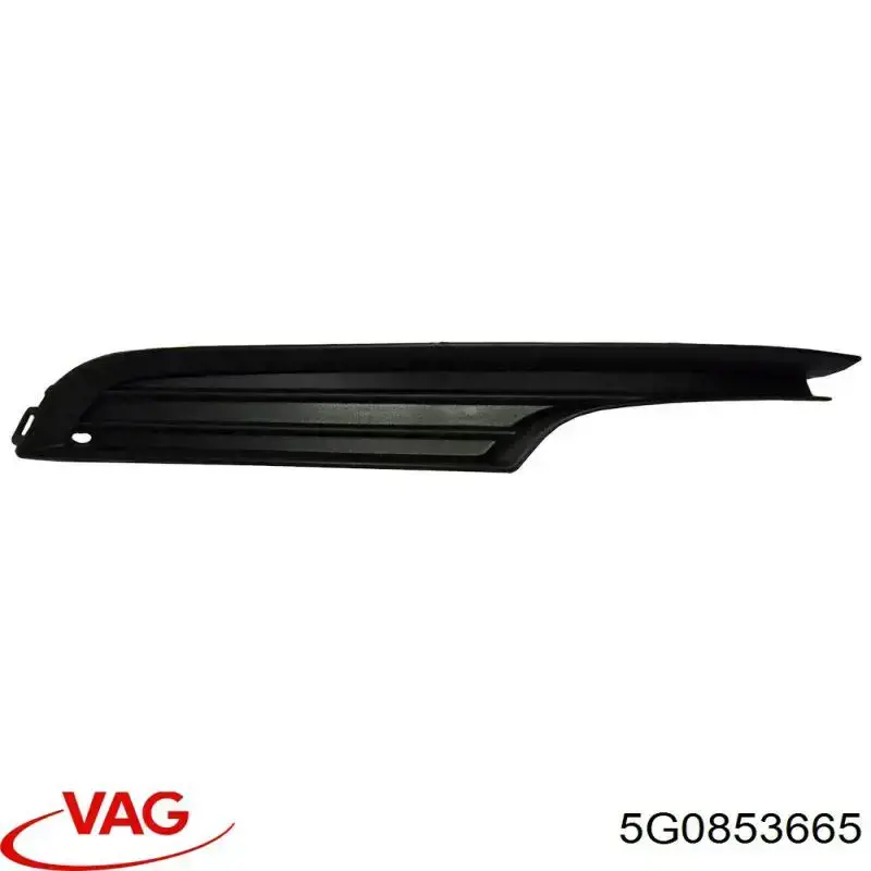 Comprar 5G0853665 VAG Rejilla inferior izquierda del parachoques delantero