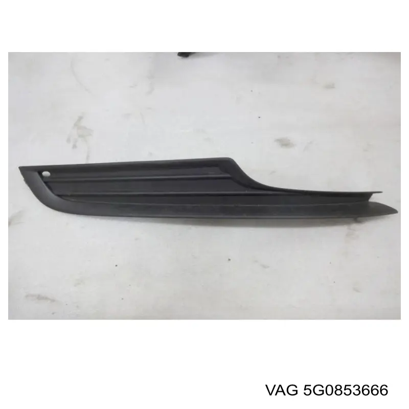 Rejilla inferior derecha del parachoques delantero VAG 5G0853666 precio, desde 10,43 EUR