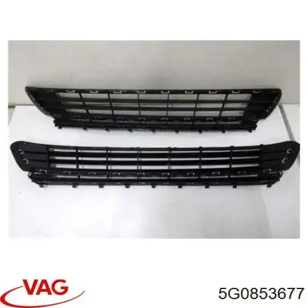 Comprar 5G0853677 VAG Rejilla central del parachoques delantero