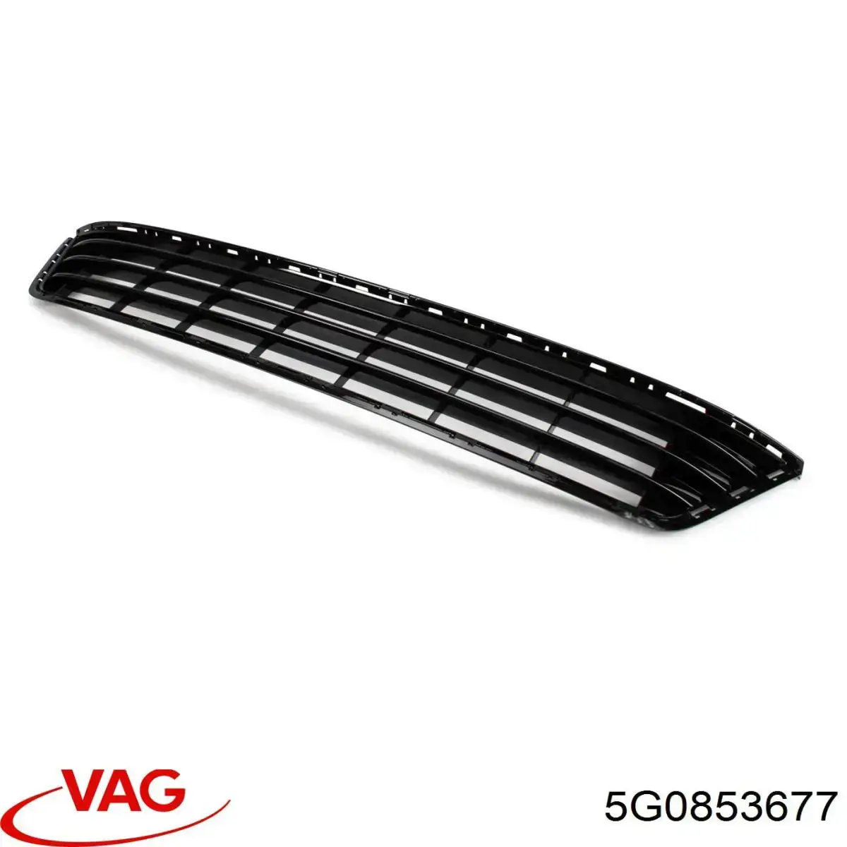 Rejilla central del parachoques delantero 5G0853677 VAG