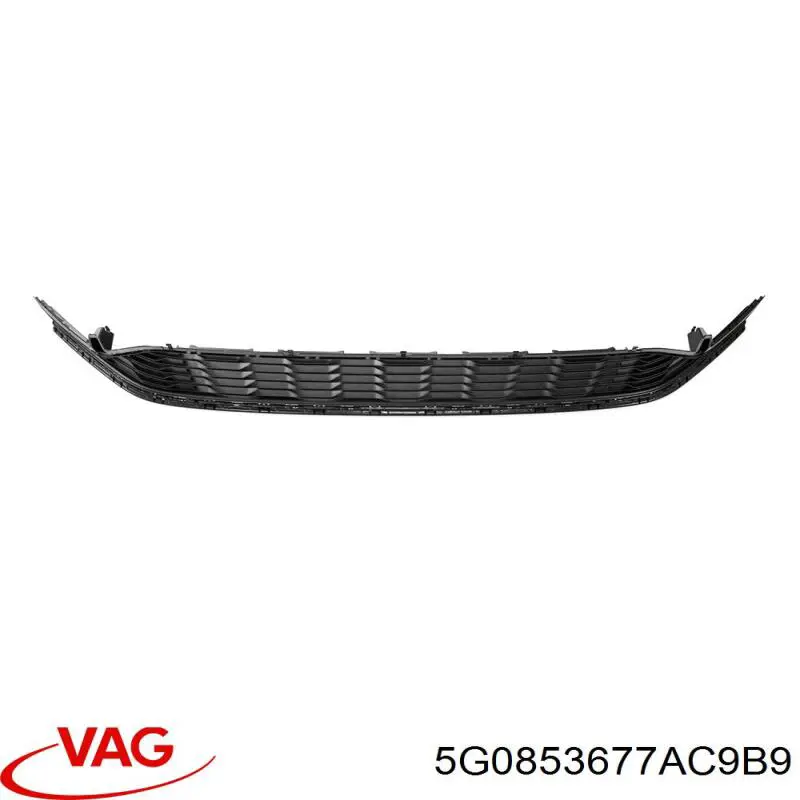 Rejilla de ventilación, paragolpes delantero, central VAG 5G0853677AC9B9 precio, desde 185,22 EUR