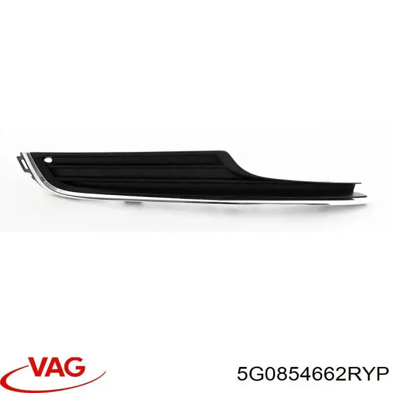 Rejilla inferior derecha del parachoques delantero VAG 5G0854662RYP precio, desde 11,67 EUR