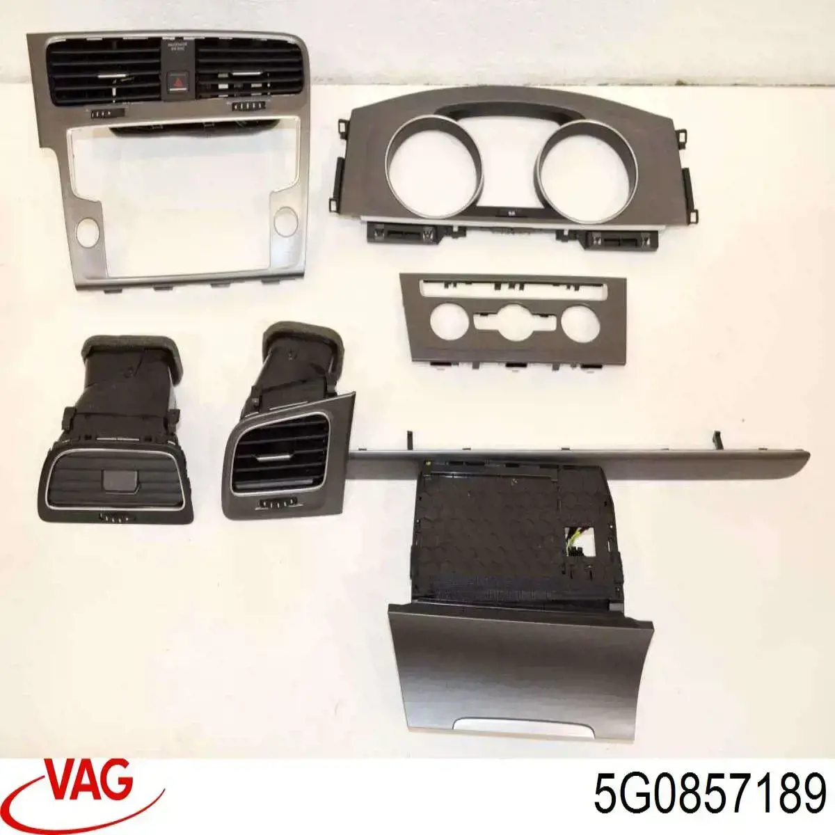 Moldura del tablero de instrumentos 5G0857189 VAG