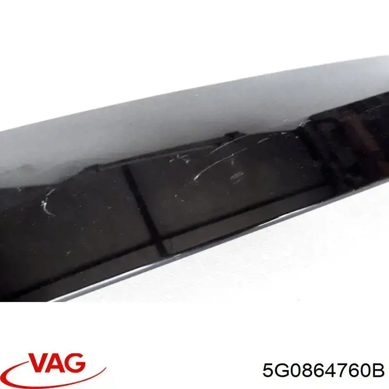 Aislamiento acústico del cortafuegos VAG 5G0864760B