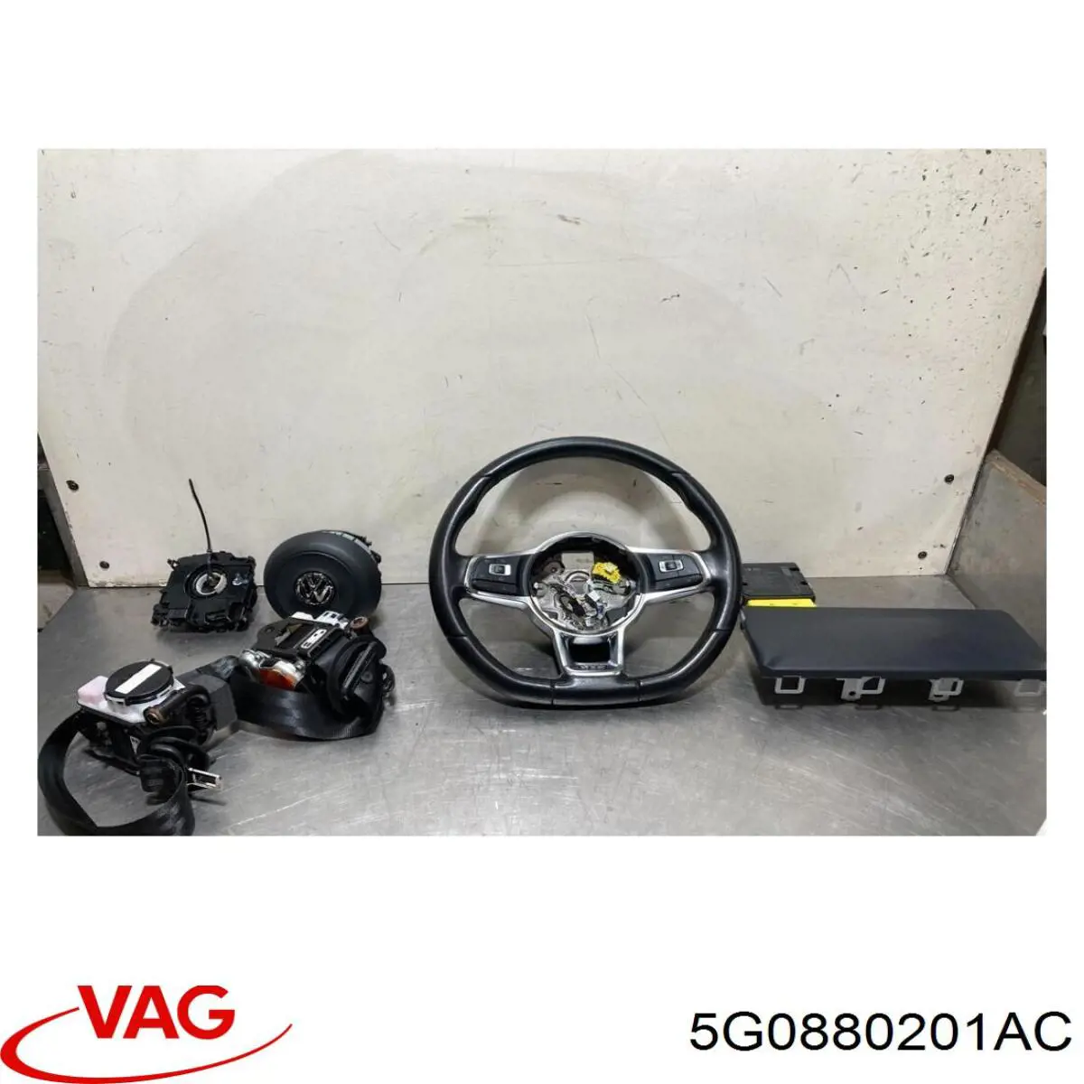 Airbag en el lado del conductor VAG 5G0880201AC precio, desde 151,97 EUR