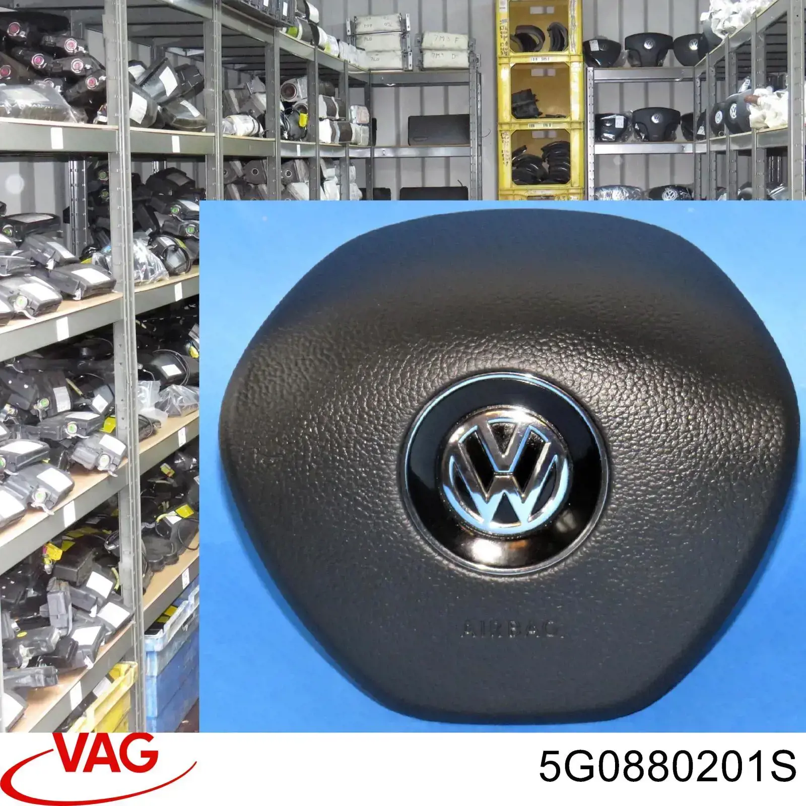 Airbag en el lado del conductor VAG 5G0880201S precio, desde 323,80 EUR