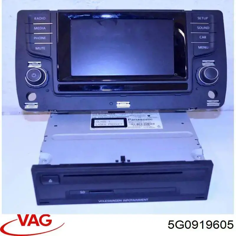 Radio AM/FM VAG 5G0919605