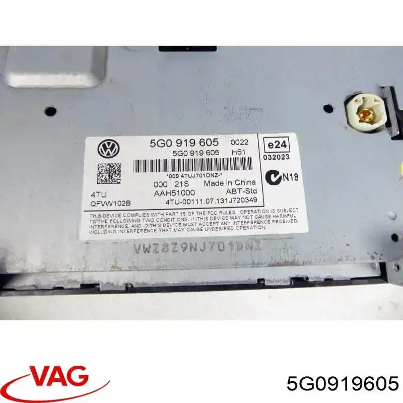 5G0919605 VAG