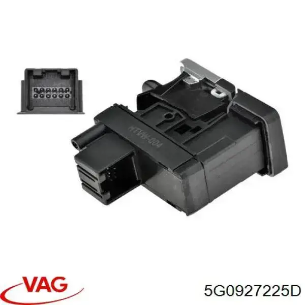 5G0927225D VAG Interruptor del freno de estacionamiento electromecánico