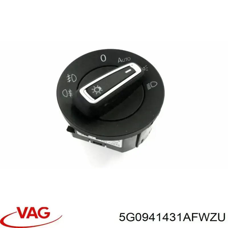 5G0941431AFWZU VAG Interruptor de luces en el tablero