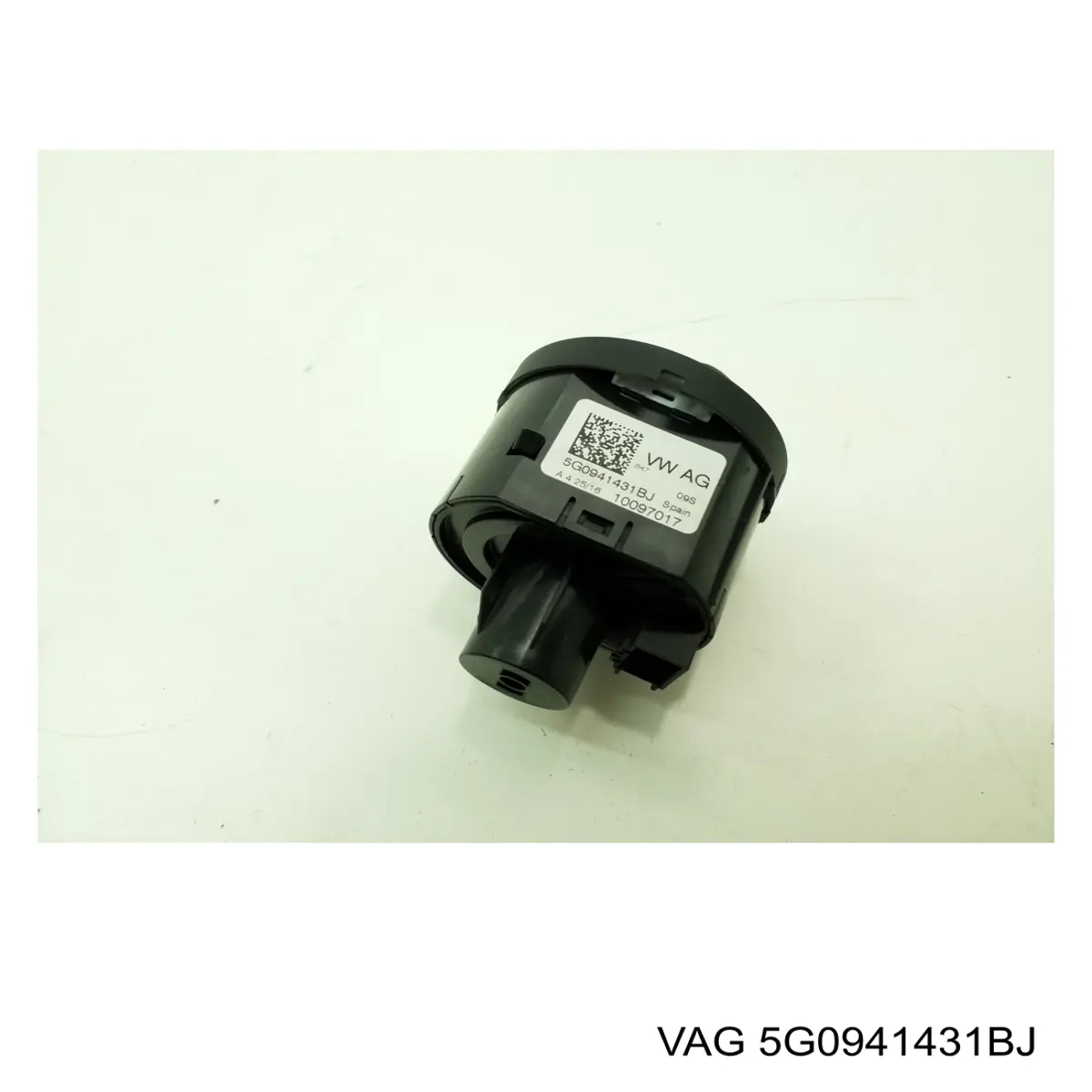 5G0941431BJ VAG interruptor de faros para "torpedo"