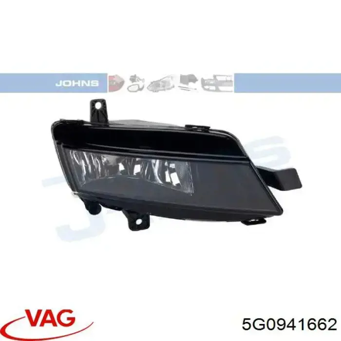 Faro antiniebla derecho VAG 5G0941662 precio, desde 56,22 EUR