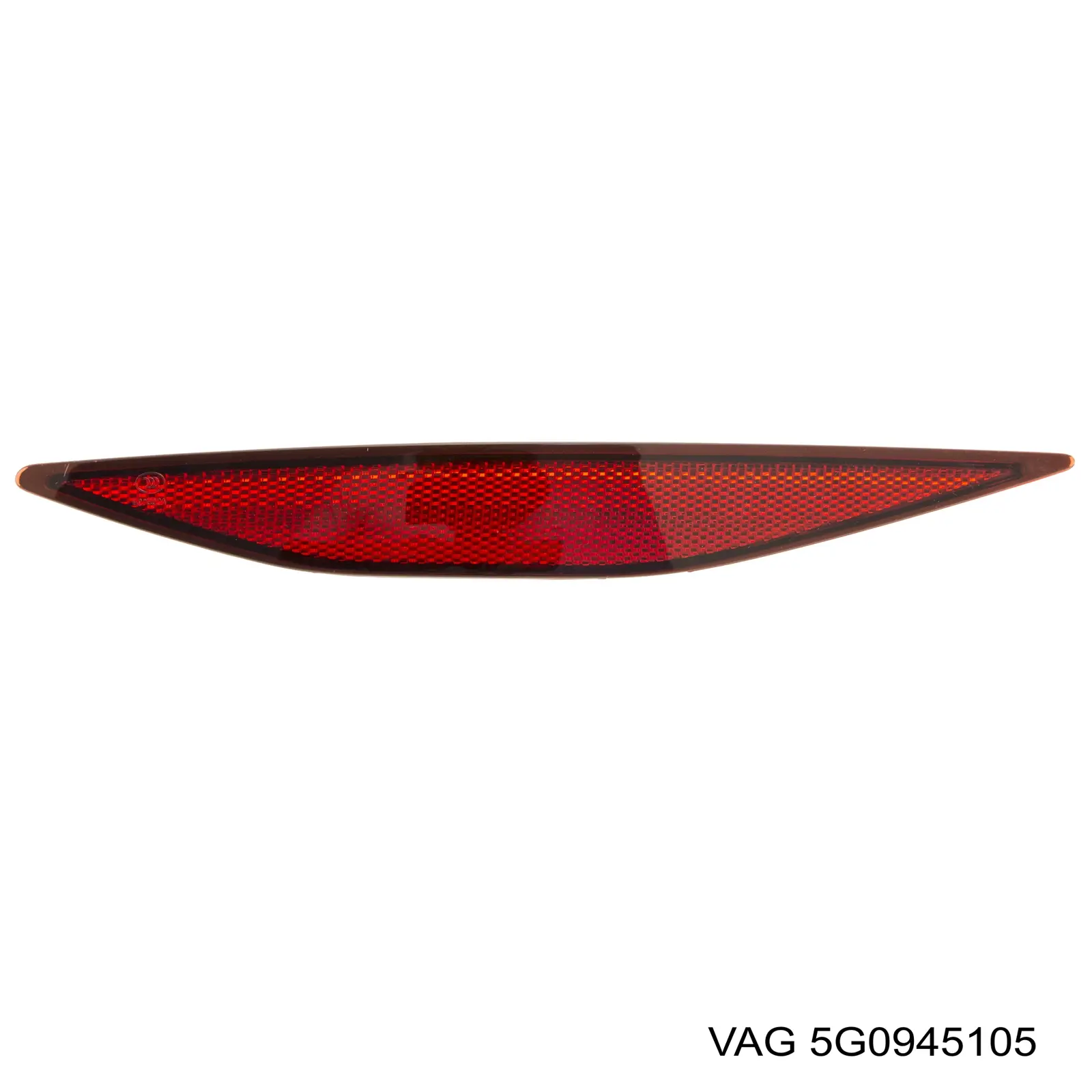 5G0945105 VAG Reflector, paragolpes trasero, izquierdo