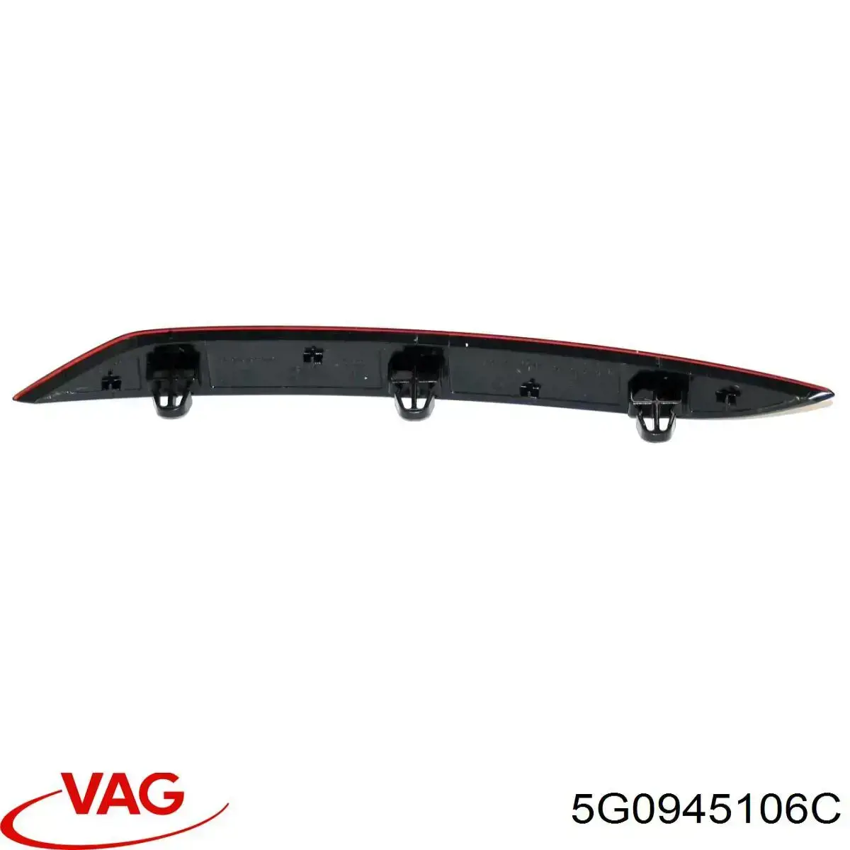 Reflector del parachoques trasero derecho 5G0945106C VAG