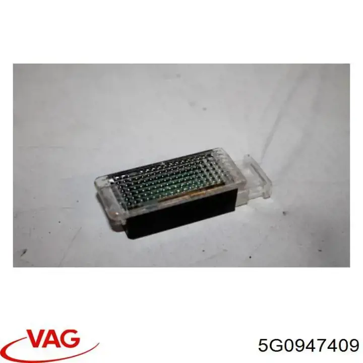 Luz de la guantera 5G0947409 VAG