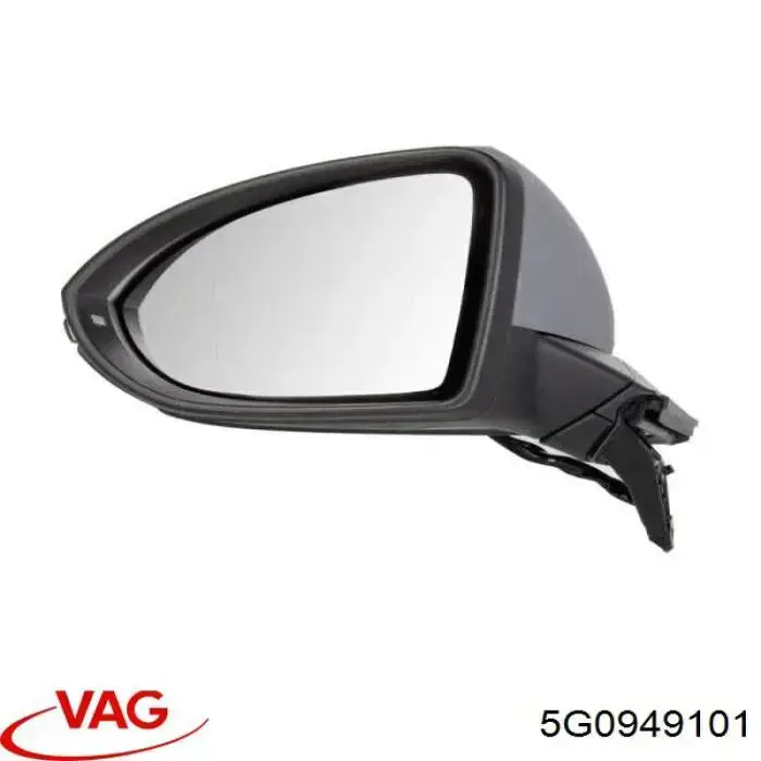 Luz intermitente de espejo retrovisor izquierdo 5G0949101 VAG