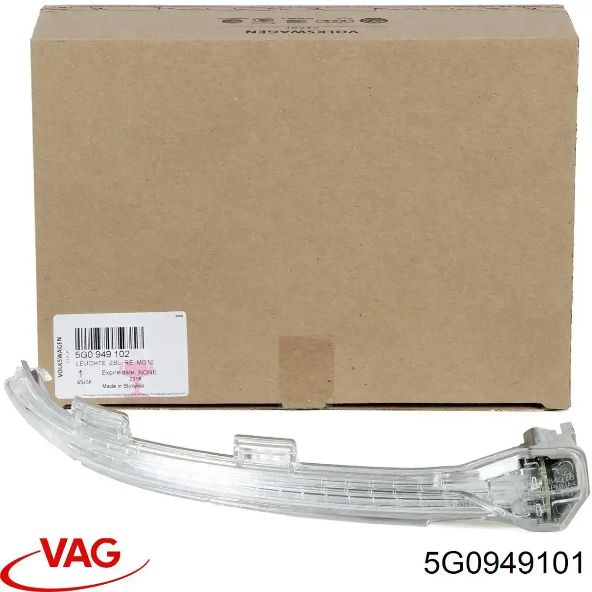 Comprar 5G0949101 VAG Luz intermitente de espejo retrovisor izquierdo