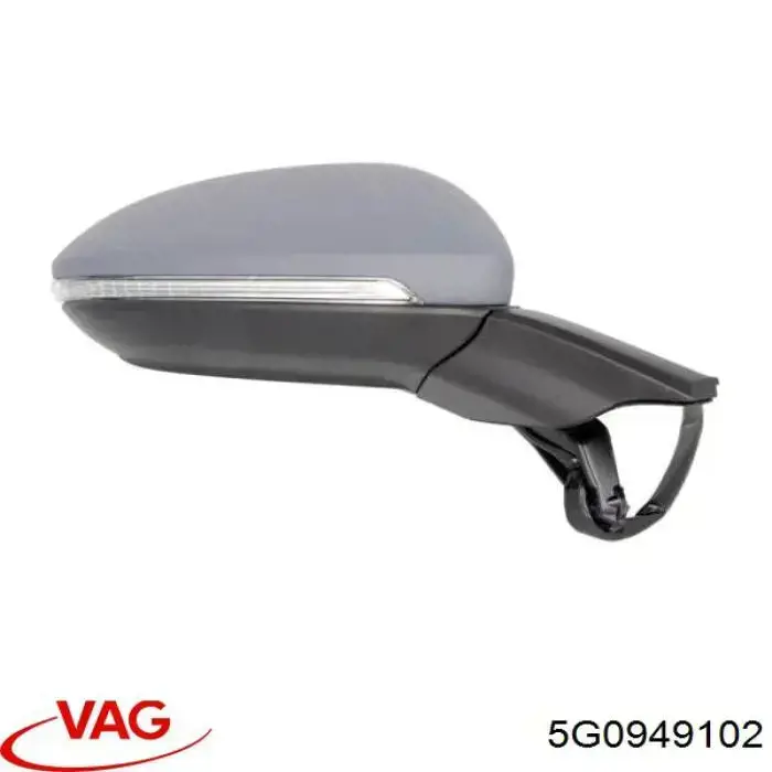 Luz intermitente del espejo retrovisor derecho 99491597402 Diamond/DPA