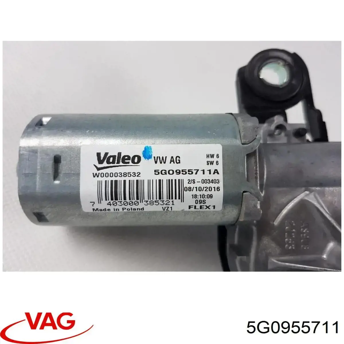 Comprar 90289 Mapco Motor limpiaparabrisas, trasera