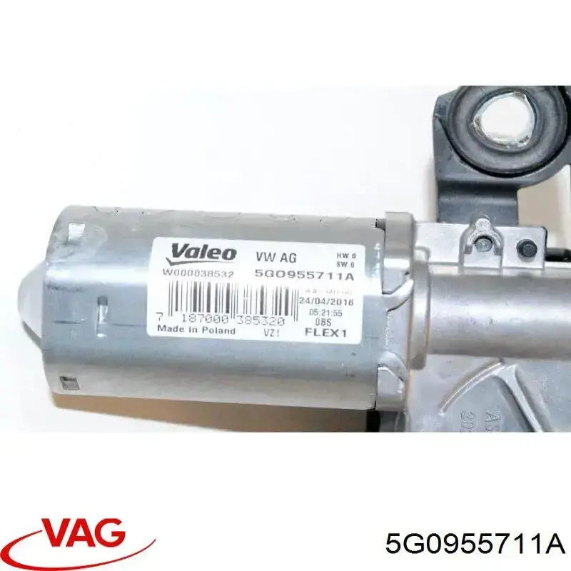 Motor del limpiaparabrisas trasero VAG 5G0955711A precio, desde 36,30 EUR