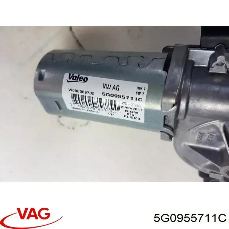 Comprar 90289 Mapco Motor limpiaparabrisas, trasera