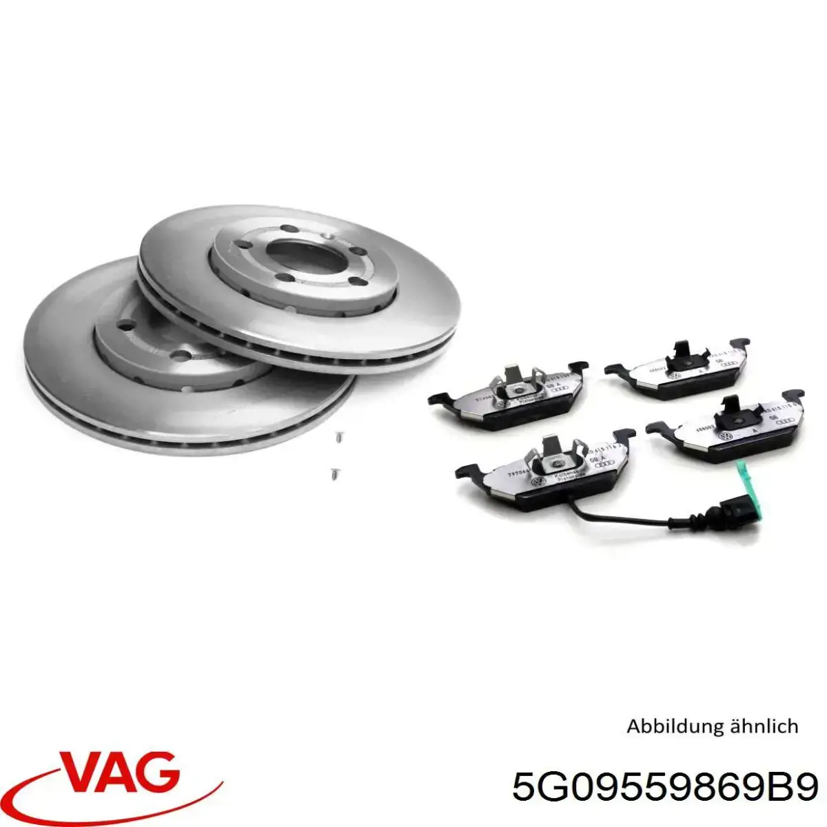Boquilla del lavaparabrisas 5G09559869B9 VAG