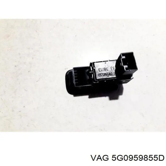 5G0959855D VAG Botón de encendido, motor eléctrico, elevalunas, puerta delantera derecha