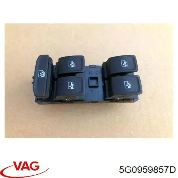Unidad de control de elevalunas delantera izquierda VAG 5G0959857D precio, desde 40,66 EUR