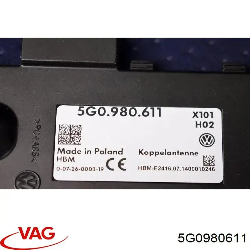  VAG 5G0980611 precio, desde 50,91 EUR