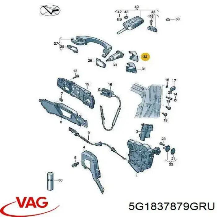 5G1837879GRU VAG