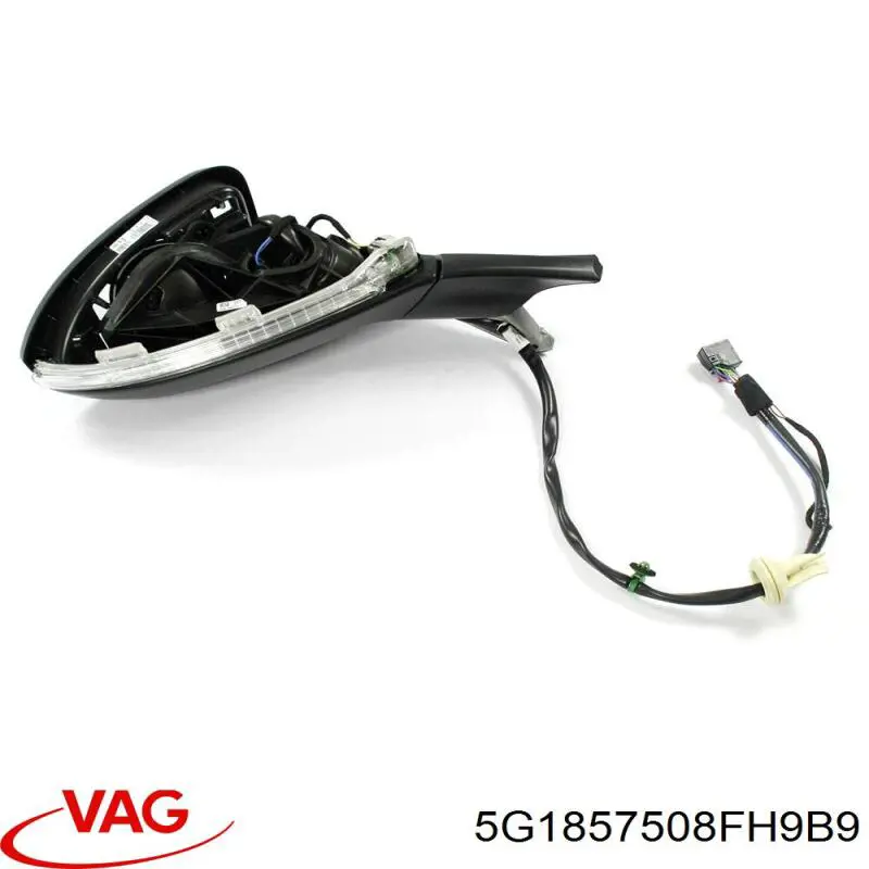 Carcasa interior del espejo retrovisor derecho VAG 5G1857508EP9B9 precio, desde 126,66 EUR