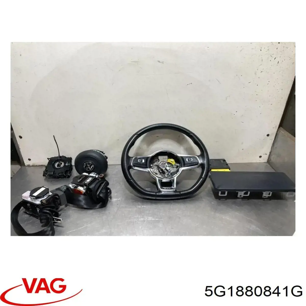 5G1880841G VAG airbag en el lado del conductor, de rodilla