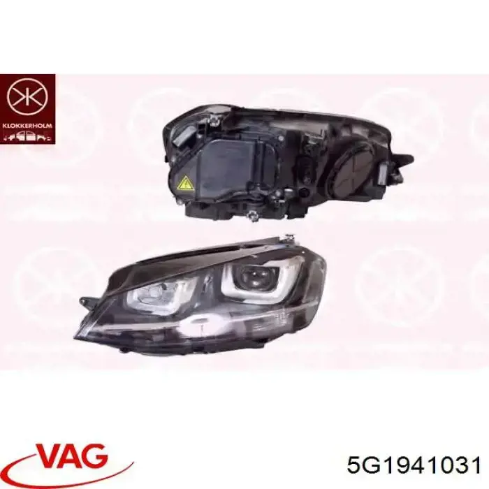 Faro izquierdo 5G1941031 VAG