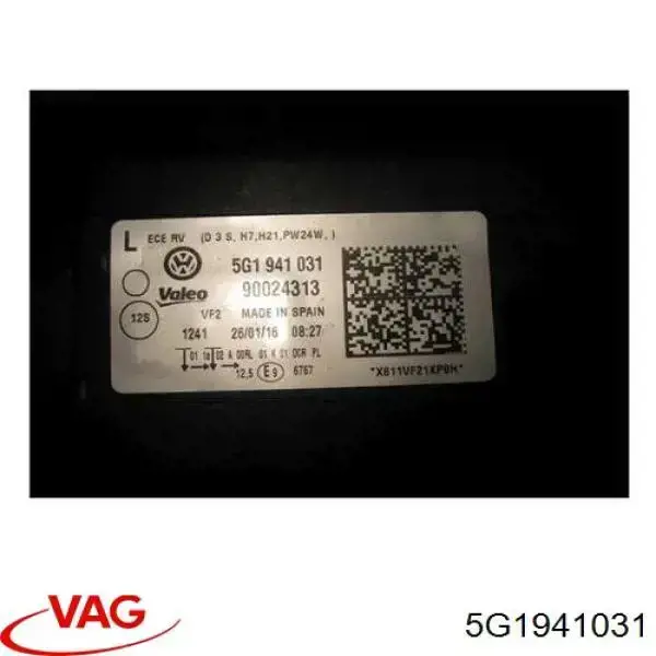 Faro VAG 5G1941031 precio, desde 367,20 EUR