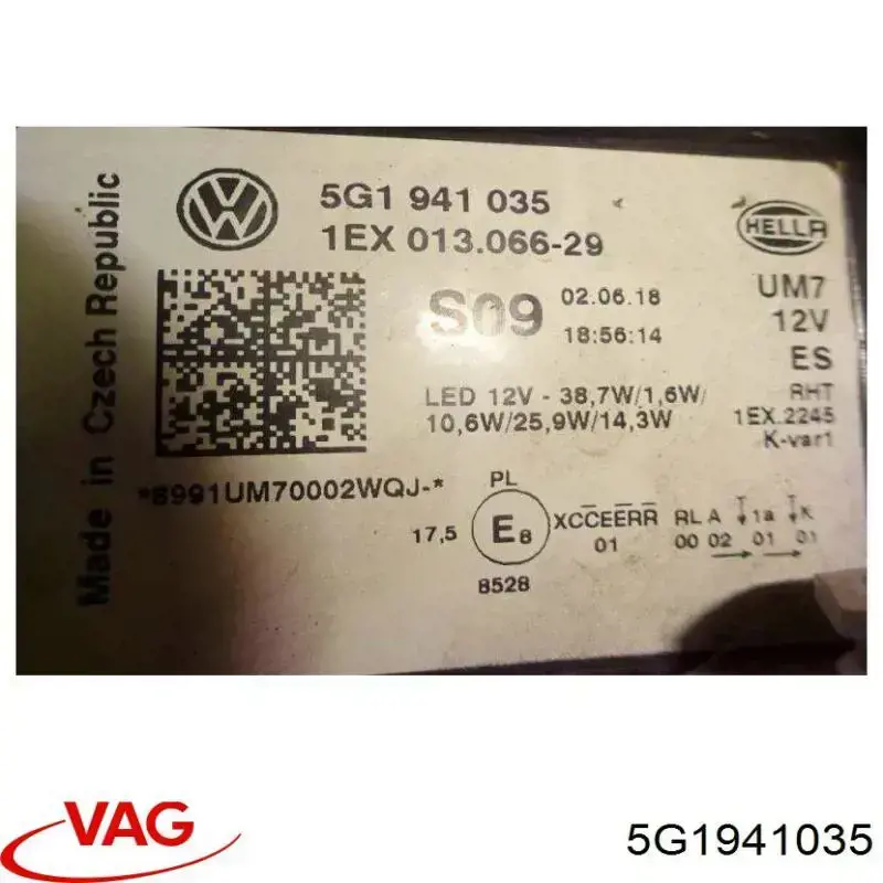 Faro VAG 5G1941035 precio, desde 980,10 EUR