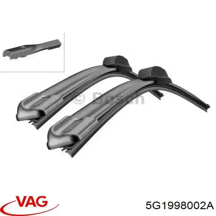 Escobillas delanteras VAG 5G1998002A precio, desde 20,90 EUR